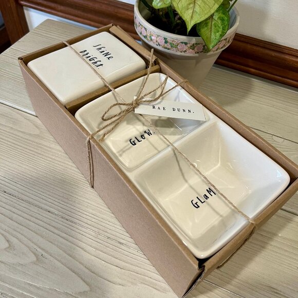 Rae Dunn Glow Glam Shine Bright Vanity Set - Picture 2 of 6